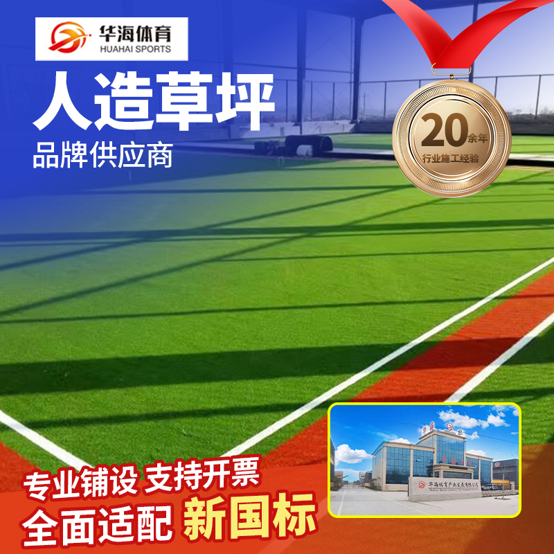 濮阳市人造草坪塑胶篮球场 - 厂家